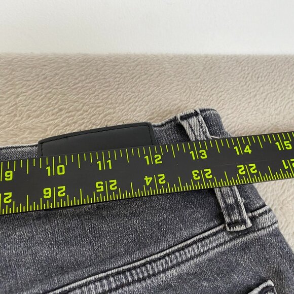 Madewell Woman's Jeans 27 10" High-Rise Skinny Crop Black Denim - Picture 4 of 11